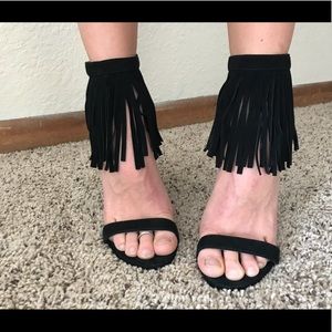 Steve Madden fringe heels